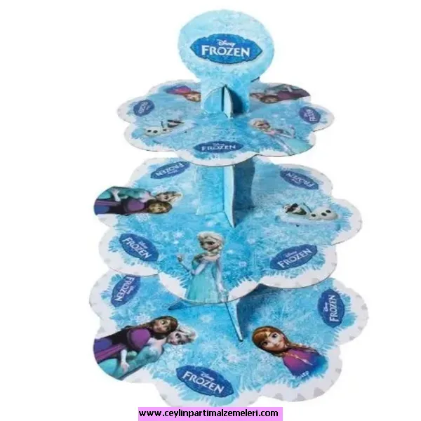 Elsa Temalı Cupcake Standı